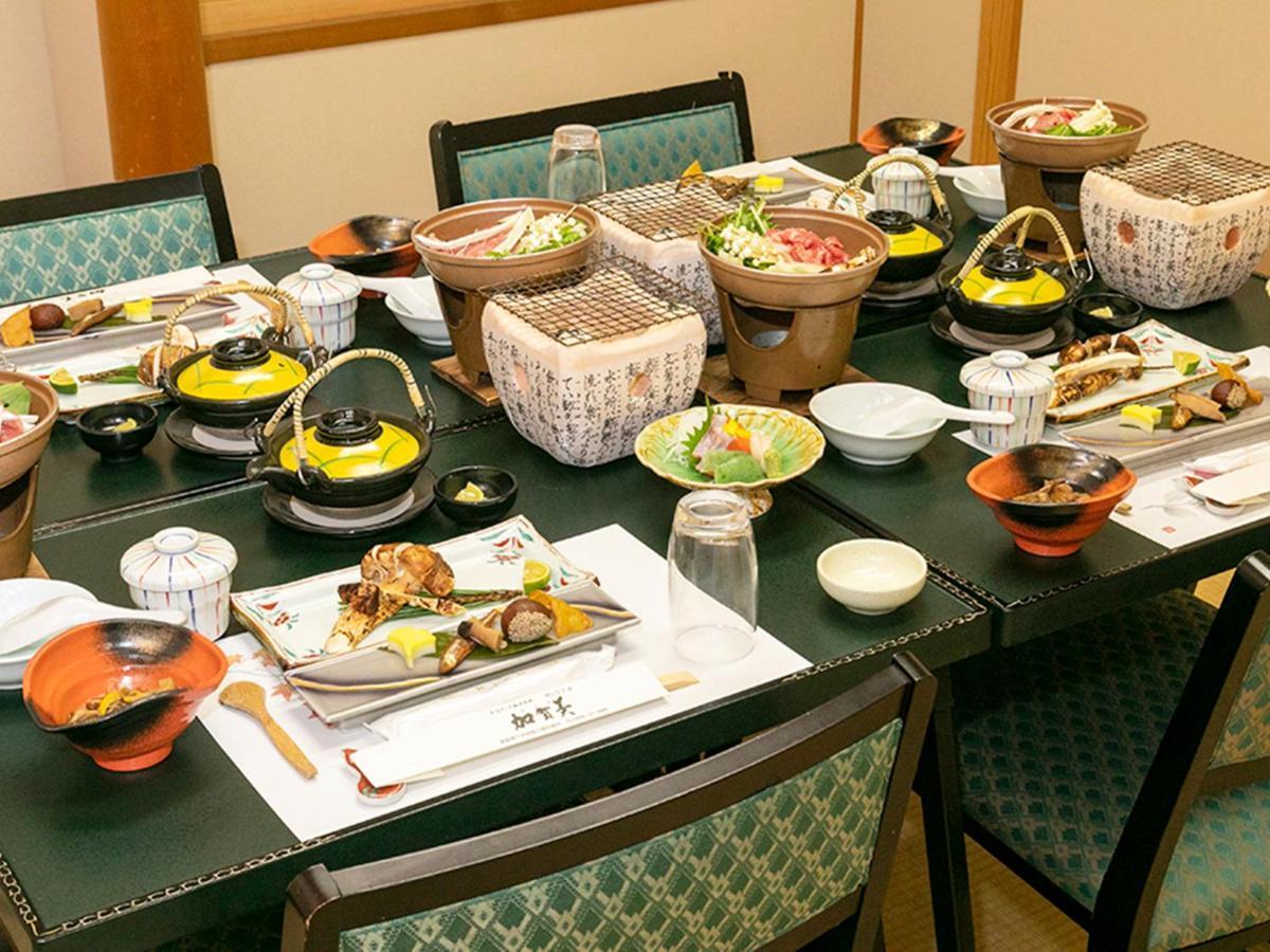 Kagami Hotel Shimojomura Buitenkant foto