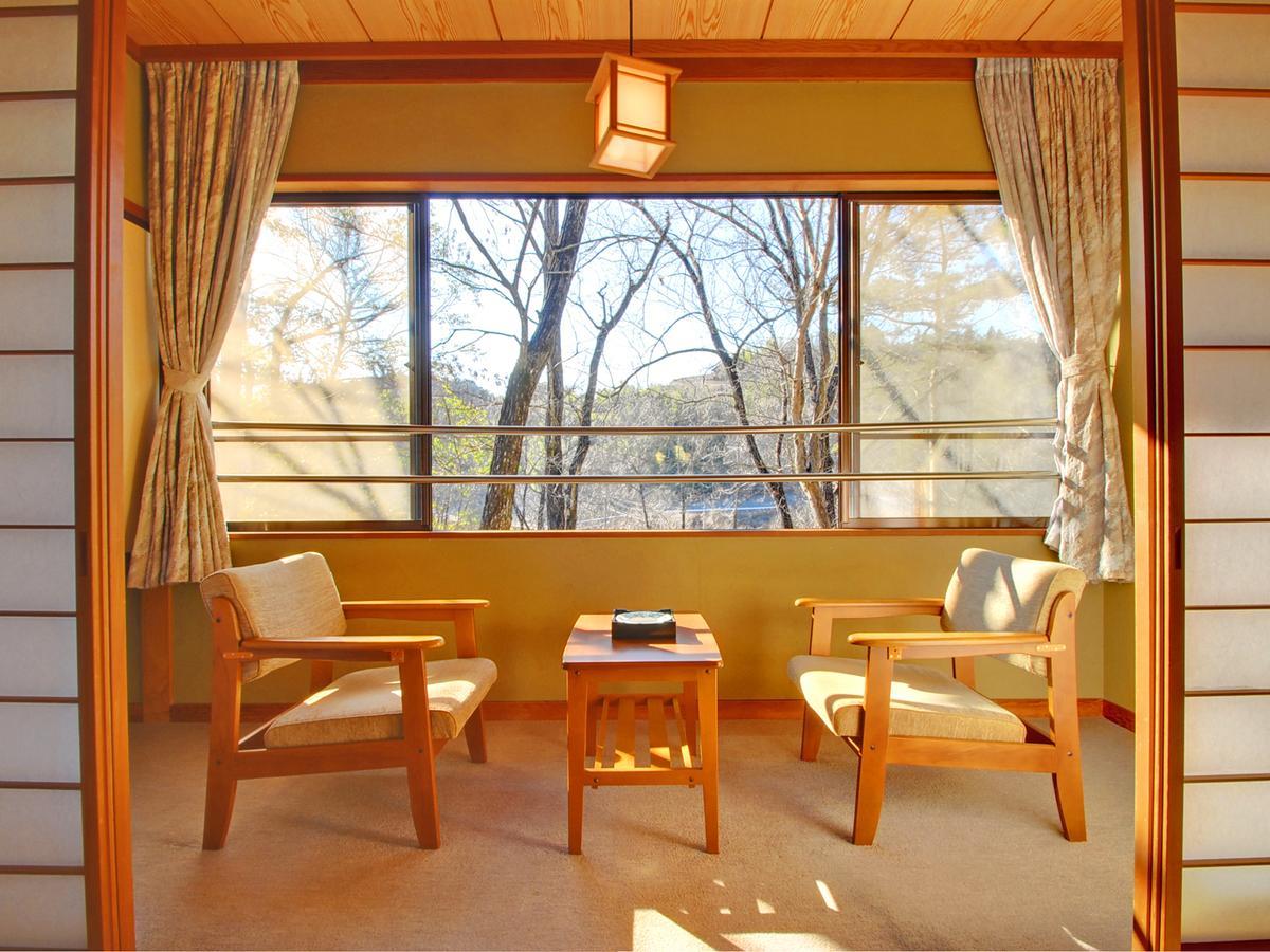 Kagami Hotel Shimojomura Buitenkant foto