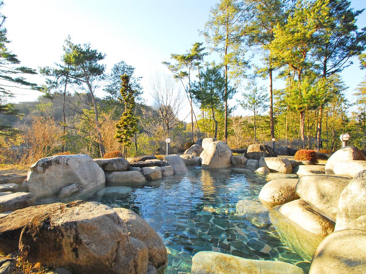 Kagami Hotel Shimojomura Buitenkant foto