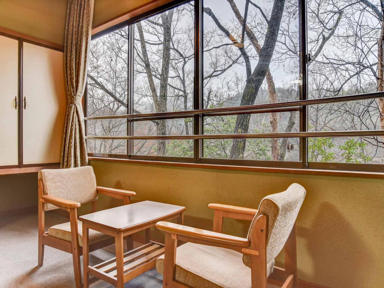 Kagami Hotel Shimojomura Buitenkant foto