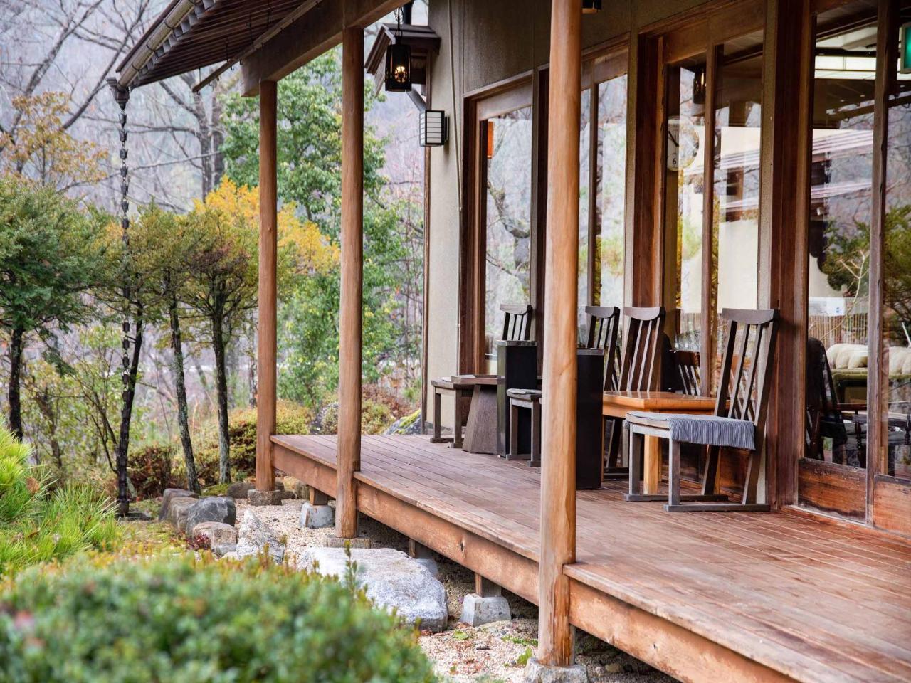 Kagami Hotel Shimojomura Buitenkant foto