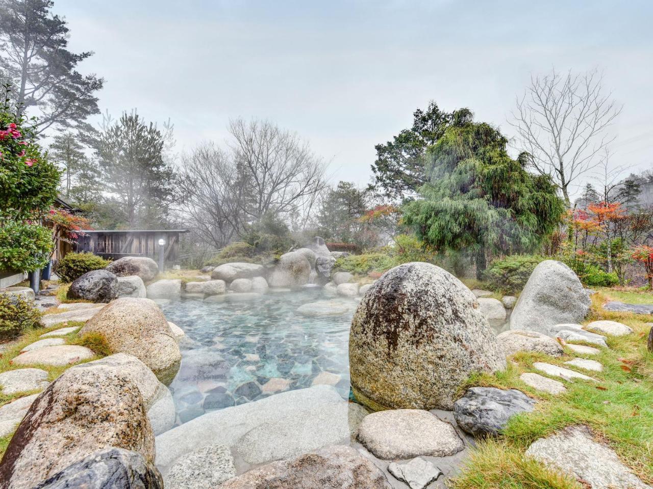 Kagami Hotel Shimojomura Buitenkant foto