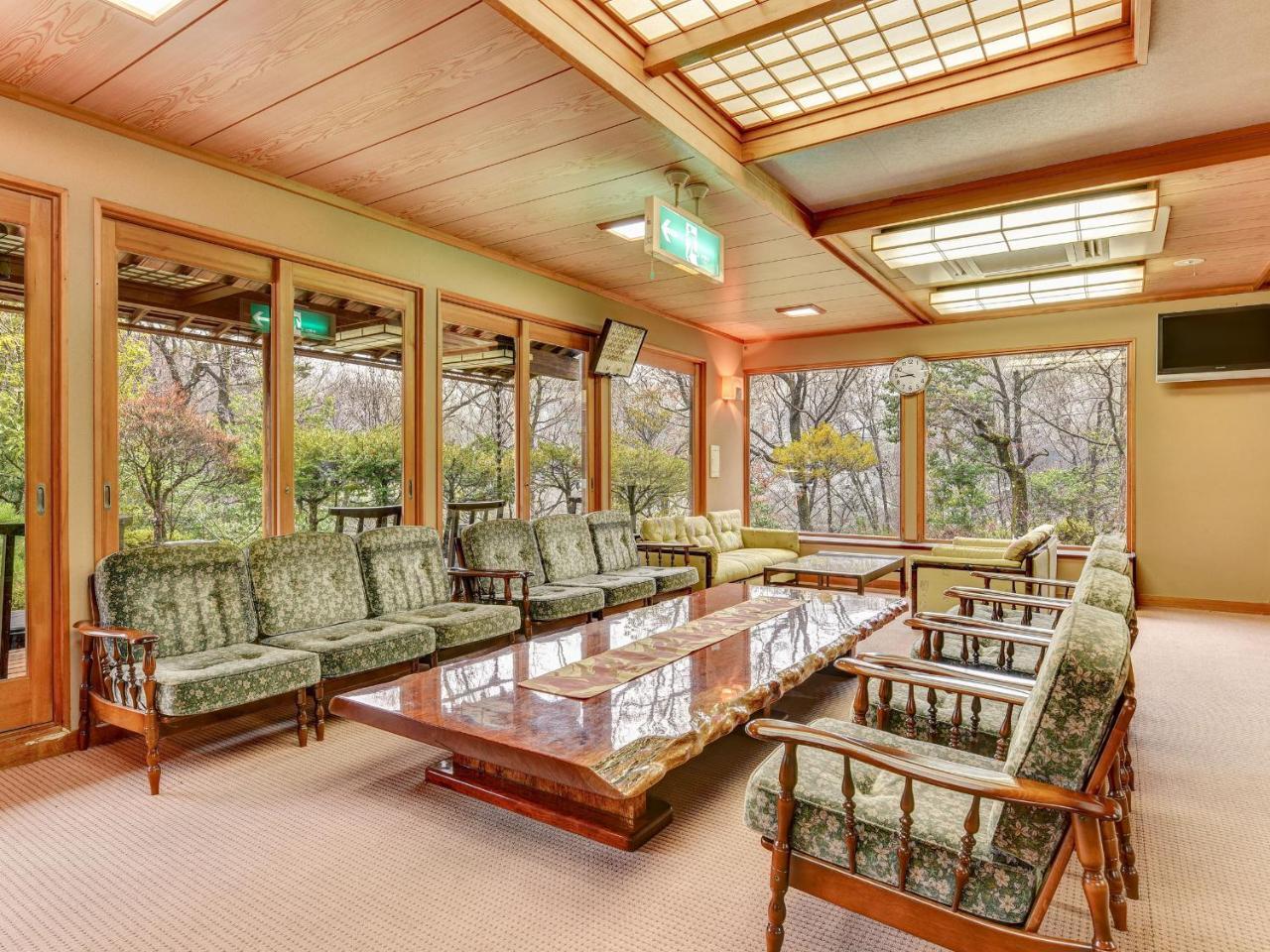 Kagami Hotel Shimojomura Buitenkant foto