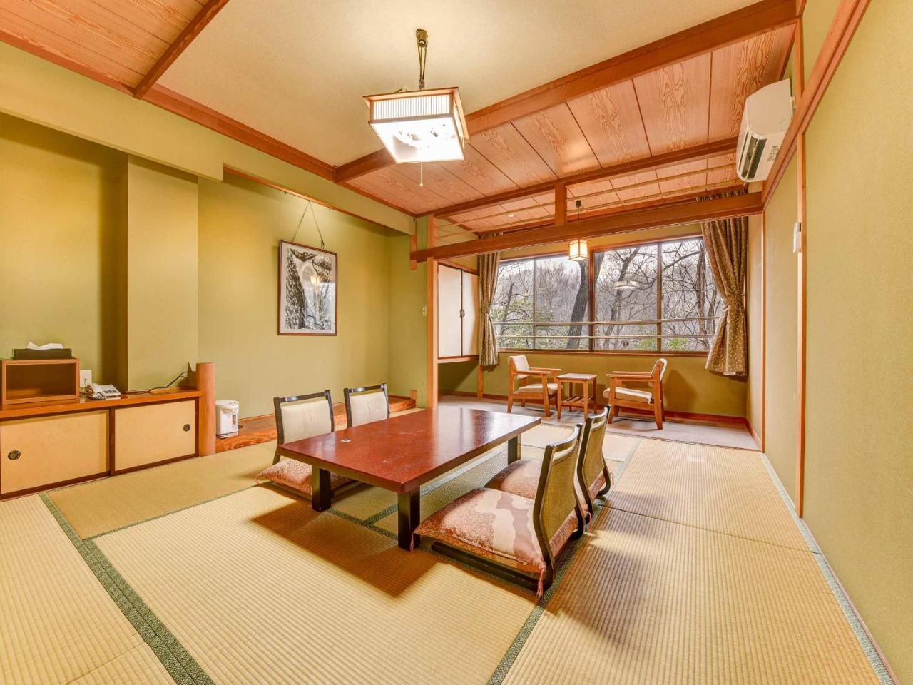 Kagami Hotel Shimojomura Buitenkant foto