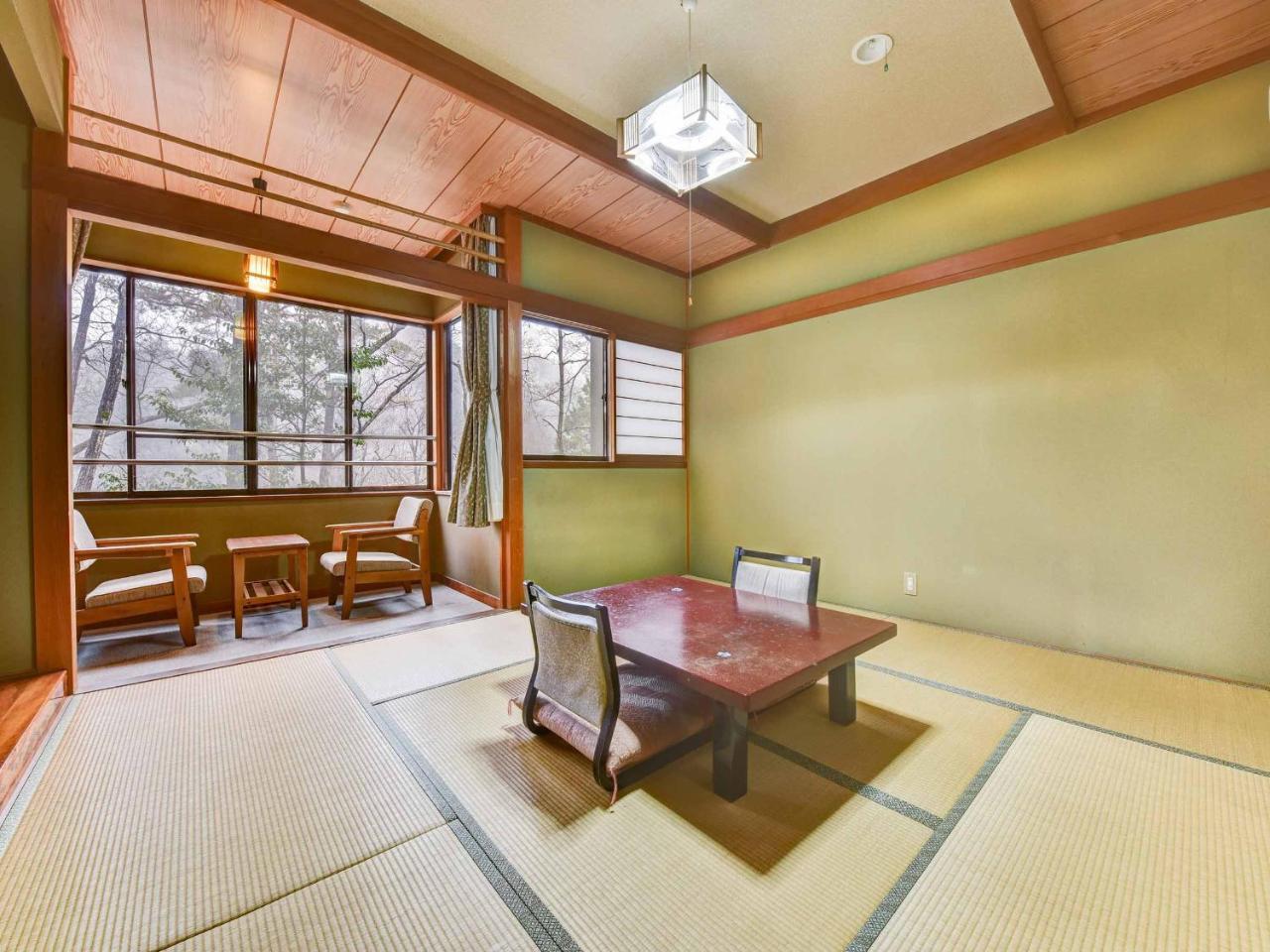 Kagami Hotel Shimojomura Buitenkant foto
