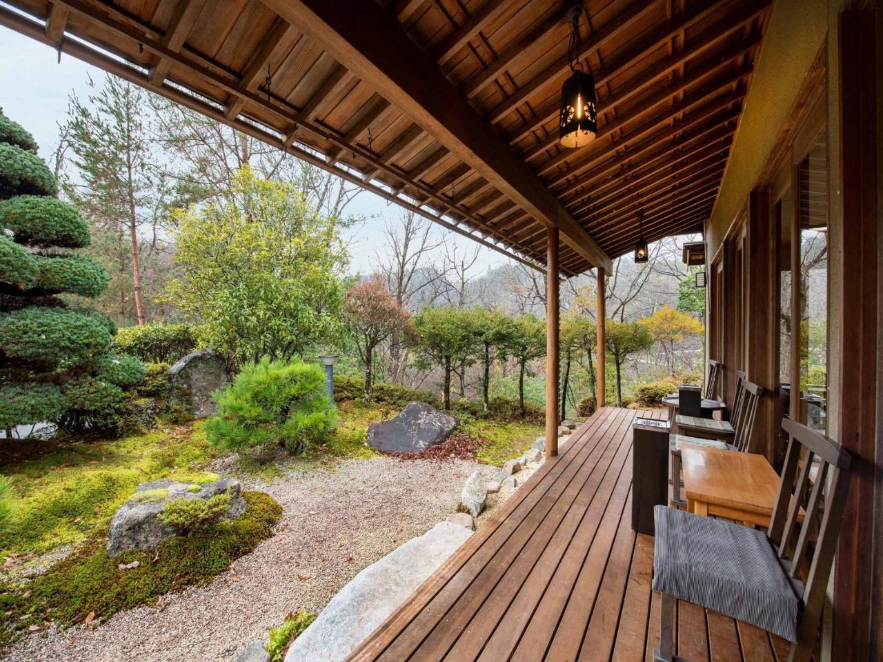 Kagami Hotel Shimojomura Buitenkant foto